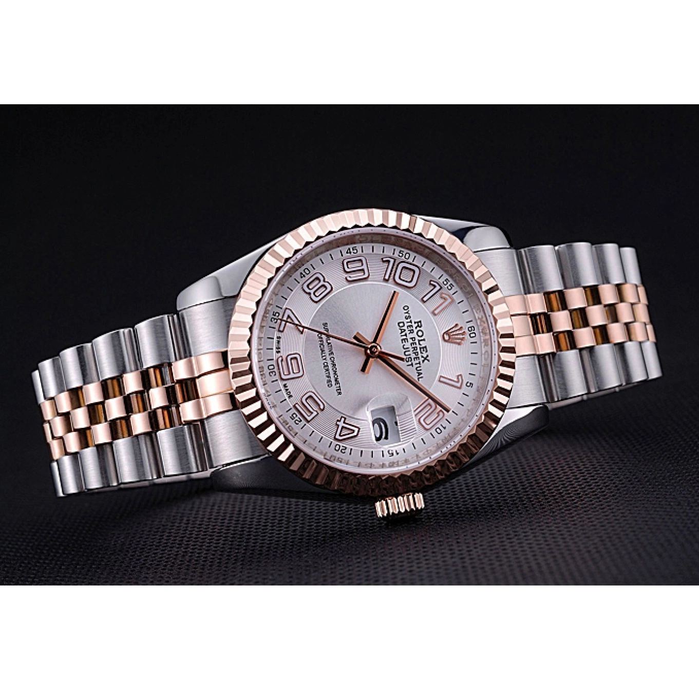 Good Copy Rolex Watches and DateJust Steel Rolex Bracelet Gold Stainless White Dial 622544 0712